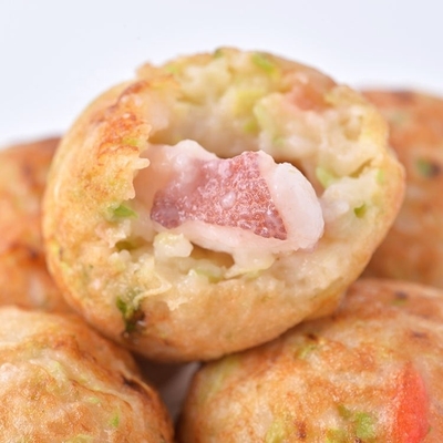 Une délicieuse boule de poulpe takoyaki congelée pour plus de commodité et d'authenticité
