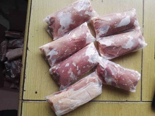 Viande de canard à la vapeur, poitrine de canard congelée, déchiquetée Grade AB Adresse normale Vente directe