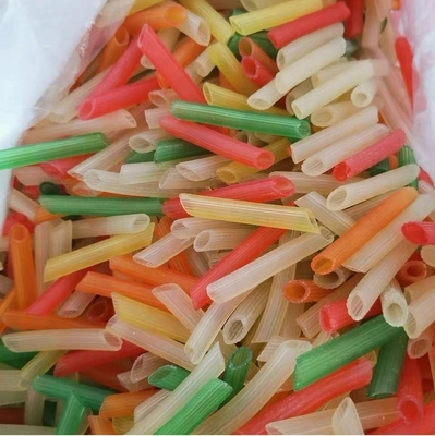 Carottes de pommes de terre roses normales, rouleaux de calmar, bandes de crevettes, matériaux d'embryon, crêpes de crevettes blanches et rouges