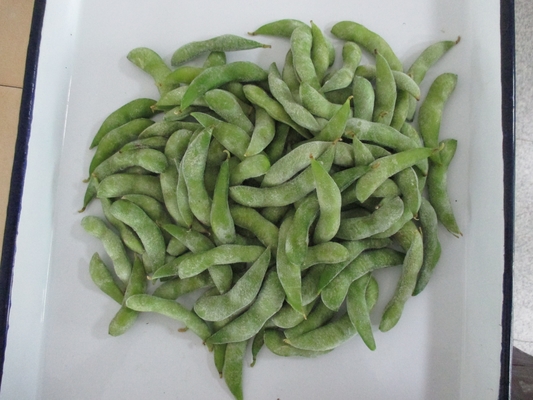 Certifié IQF Edamame congelé à la vapeur de qualité A pour les collations rapides et faciles