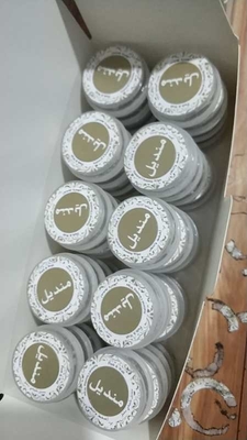 Commodité 1 Ply Tablette biodégradable Servette comprimée avec couche de pâte de bois vierge