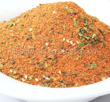 Découvrez le mélange parfait de piment rouge séché et de poudre de Shichimi Nanami Togarashi