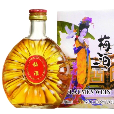Vin de prune vert de style chinois OEM 10,5% 14% avec une durée de conservation de 36 mois