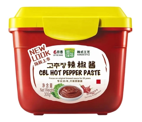 Pâte de poivre chaud coréen Gochujang avec 0,005% à 5% de Brix