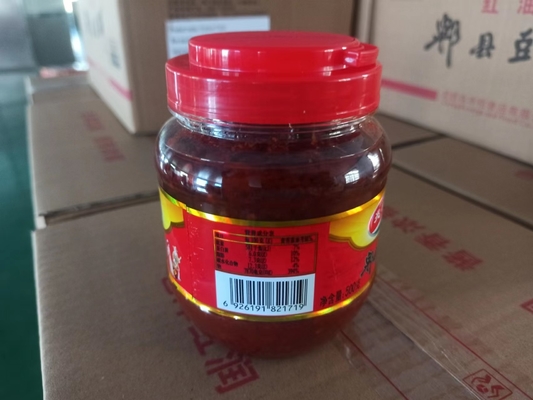 PIXIAN pâte de haricots huile rouge chili soja pâte de haricots pâte de cuisson avec goût SPCY