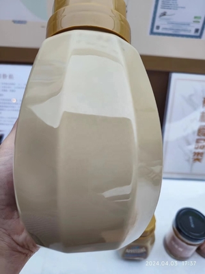 500G Pure Noir Tahini Blanc Pâte de sésame Lumière brillante Édition dorée