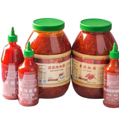 Soupe au piment conservée, sauce au piment chaud et contenu raisonnable